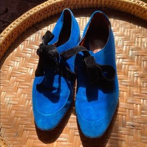 Phillip Lim Blue Suede Shoes